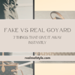 Fake vs Real Goyard 7 Things That Give It Away Instantly