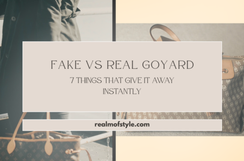 Fake vs Real Goyard 7 Things That Give It Away Instantly
