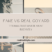 Fake vs Real Goyard 7 Things That Give It Away Instantly