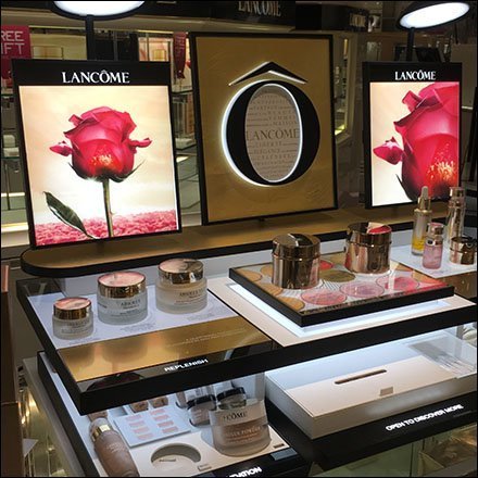 Lancome Cruelty Free Status: What L'Oréal Won't Say 2 Shopper checking is Lancome cruelty free at a department store beauty counter