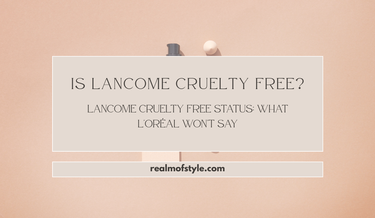is lancome cruelty free