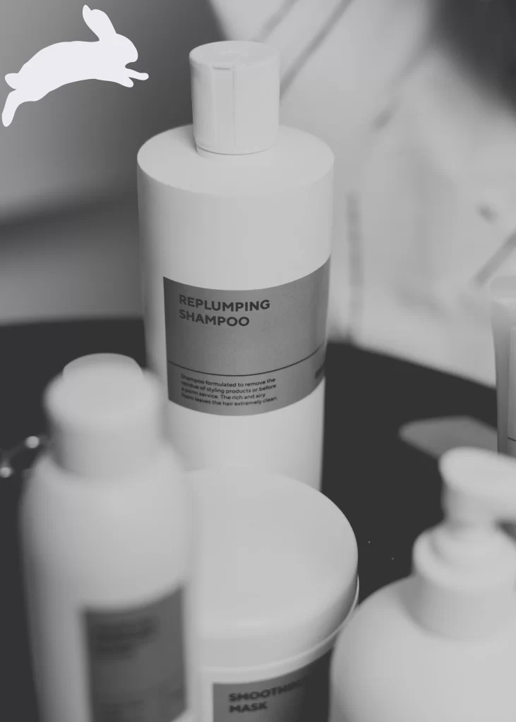 Cruelty free shampoo and conditioner bottles as alternatives to Redken