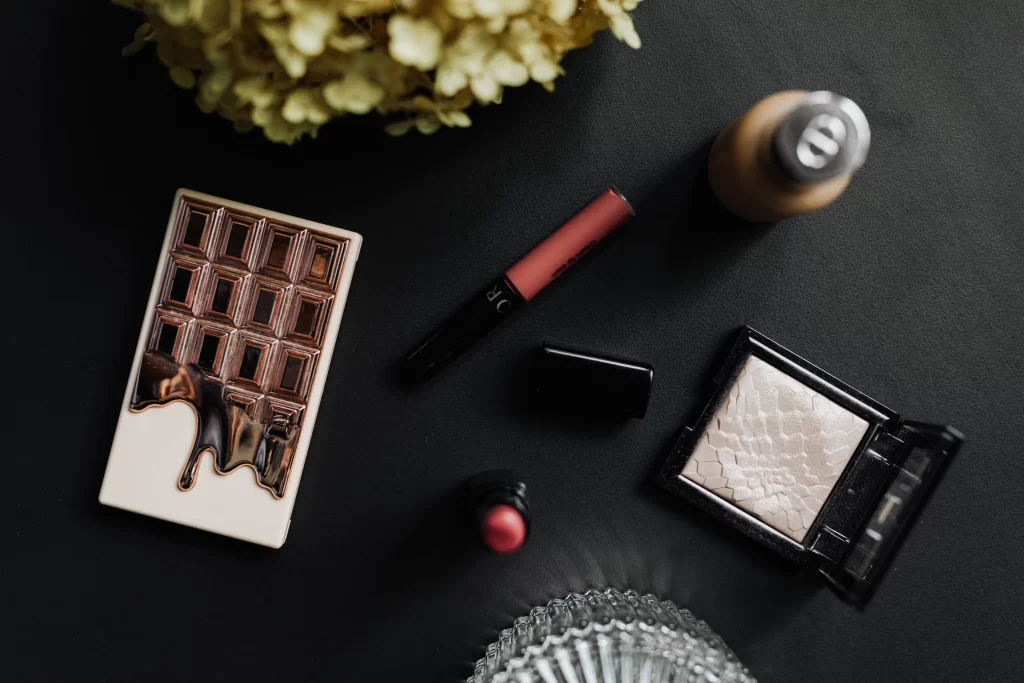 NARS makeup products including blush and concealer, checked for cruelty free