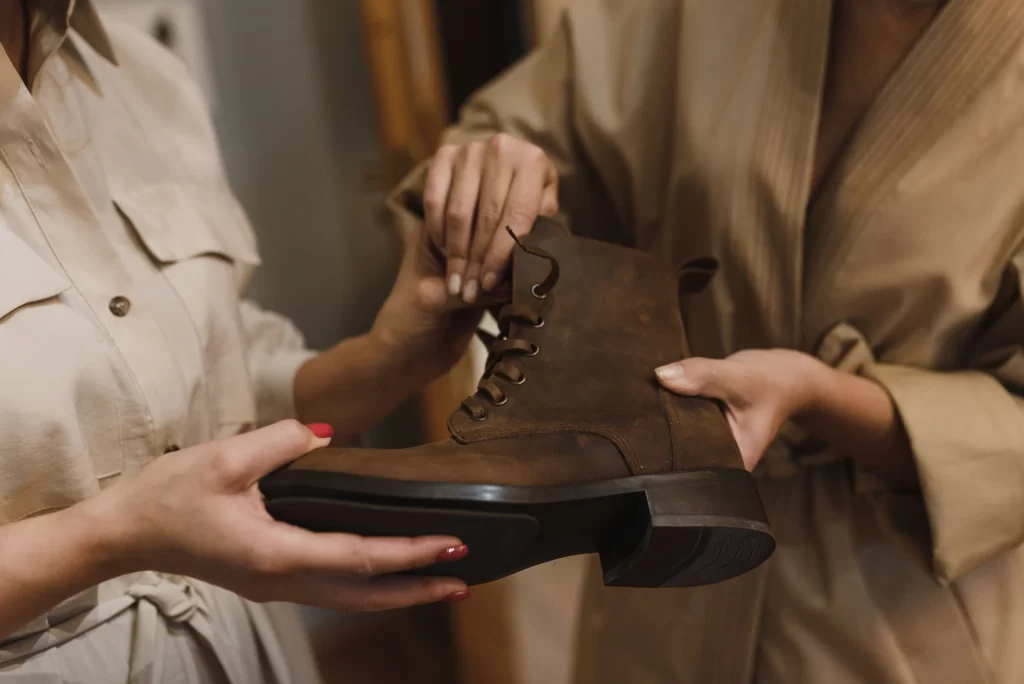 Business Casual Shoes for Women: 10 Picks for the Office 3 Testing a work shoe for arch support and flexibility before buying