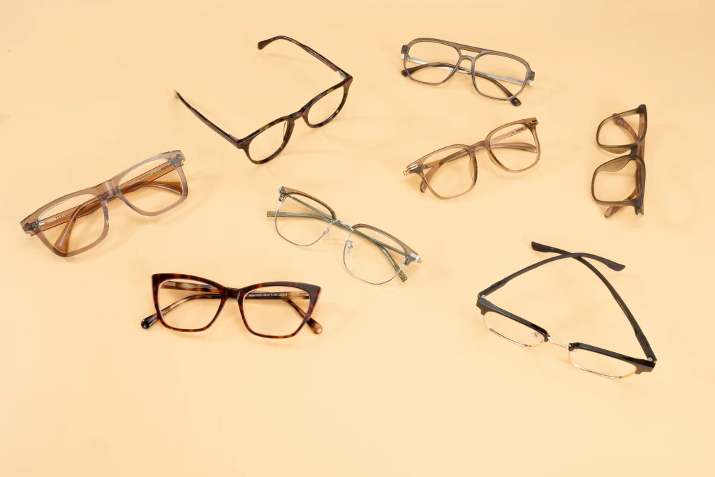 Eight cheaper alternatives to Quay sunglasses laid out in two rows with price tags