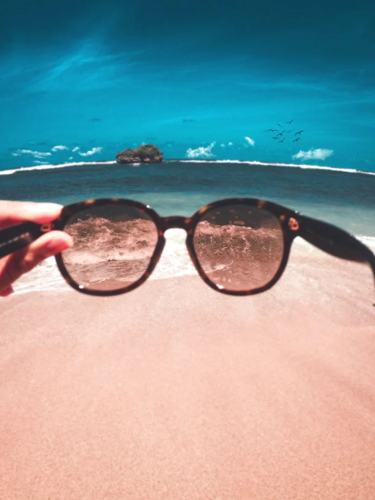 7 Affordable Sunglasses That Look Like Ray-Bans 5 Testing sunglasses for polarization by rotating the lens against a phone screen